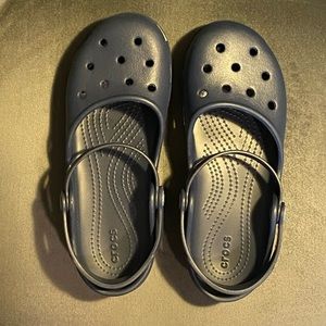 Crocs Mary Jane Size 9 Woman Color Blue